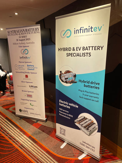 Infinitev Spearheads Circular Economy for Hybrid and EV Batteries at the Battery Recycling and Manufacturing Summit