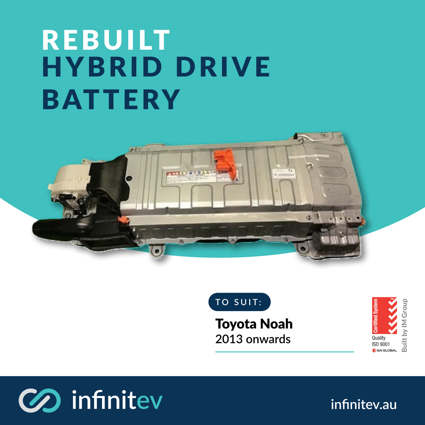 Toyota Noah Hybrid (2013 onwards) - New Hybrid Battery